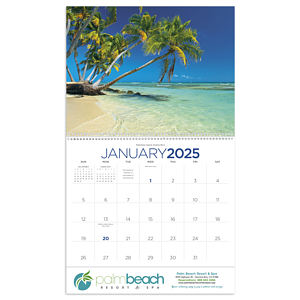 Triumph® Calendars Beaches Calendar