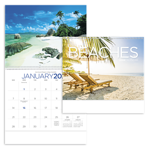 Triumph® Calendars Beaches Calendar
