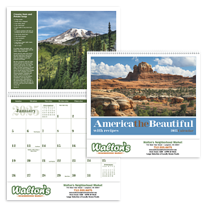 Triumph® Calendars America the Beautiful with Recipes Calendar