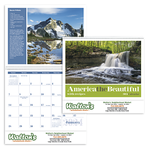 Triumph® Calendars America the Beautiful with Recipes Calendar