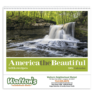 Triumph® Calendars America the Beautiful with Recipes Calendar