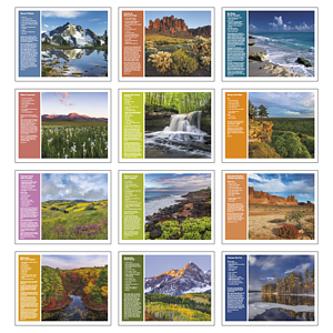 Triumph® Calendars America the Beautiful with Recipes Calendar