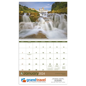 Triumph® Calendars World Scenic Calendar