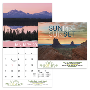 Triumph® Calendars Sunrise Sunset Calendar