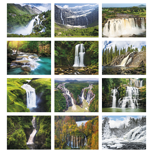 Triumph® Calendars Waterfalls Calendar