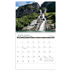 Triumph® Calendars Waterfalls Calendar
