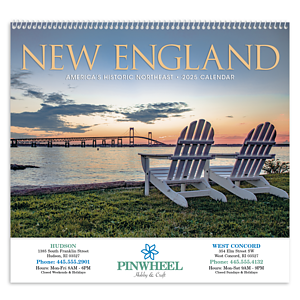 Triumph® Calendars New England Calendar