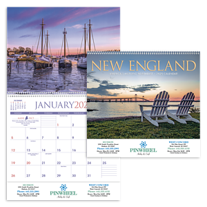 Triumph® Calendars New England Calendar