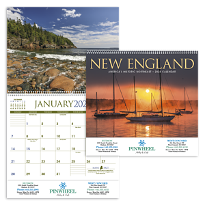 Triumph® Calendars New England Calendar