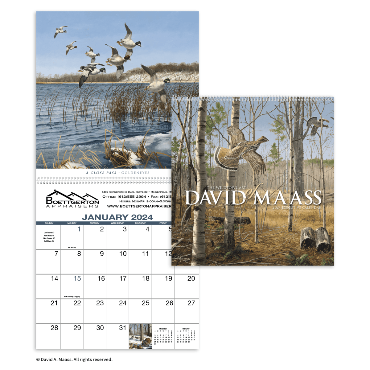 HotLine® Products David Maass Executive Calendar