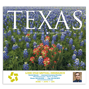 Triumph® Calendars Texas Calendar