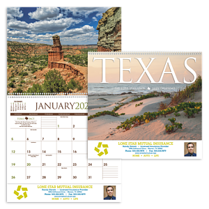Triumph® Calendars Texas Calendar