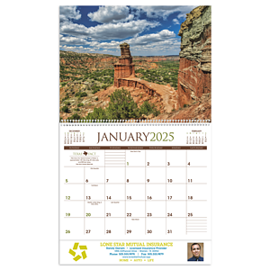 Triumph® Calendars Texas Calendar