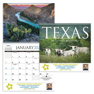 Triumph® Calendars Texas Calendar
