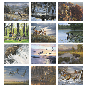 Triumph® Calendars Wildlife Art Calendar