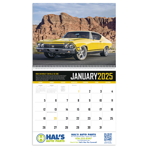 Triumph® Calendars Muscle Cars Calendar