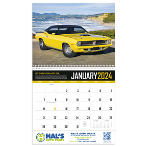 Triumph® Calendars Muscle Cars Calendar