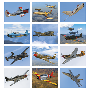 Triumph® Calendars Planes Calendar