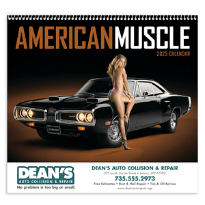 Triumph® Calendars American Muscle Calendar