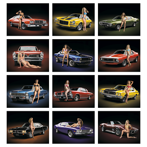 Triumph® Calendars American Muscle Calendar
