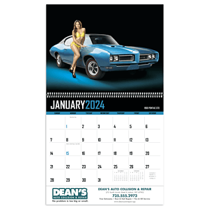 Triumph® Calendars American Muscle Calendar