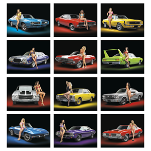 Triumph® Calendars American Muscle Calendar