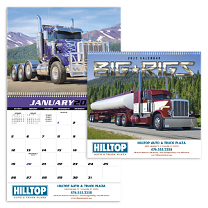 Triumph® Calendars Big Rigs Calendar
