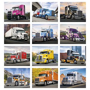 Triumph® Calendars Big Rigs Calendar