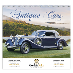 Triumph® Calendars Antique Cars Calendar