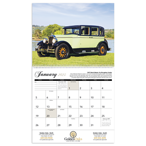 Triumph® Calendars Antique Cars Calendar