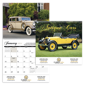 Triumph® Calendars Antique Cars Calendar