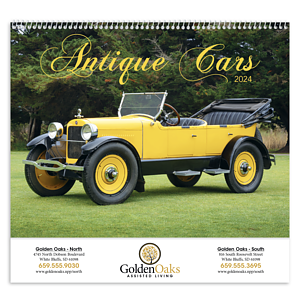Triumph® Calendars Antique Cars Calendar
