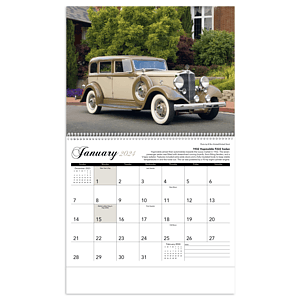 Triumph® Calendars Antique Cars Calendar