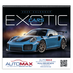 Triumph® Calendars Exotic Cars Calendar
