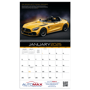 Triumph® Calendars Exotic Cars Calendar