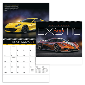 Triumph® Calendars Exotic Cars Calendar