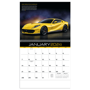 Triumph® Calendars Exotic Cars Calendar