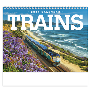 Triumph® Calendars Trains Calendar