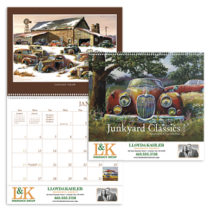 Triumph® Calendars Junkyard Classics by Dale Klee Calendar