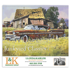 Triumph® Calendars Junkyard Classics by Dale Klee Calendar