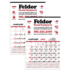Skinner & Kennedy® Contractor's Apron Calendar
