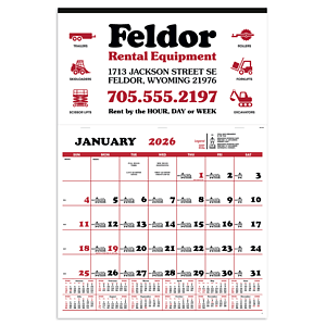 Skinner & Kennedy® Contractor's Apron Calendar