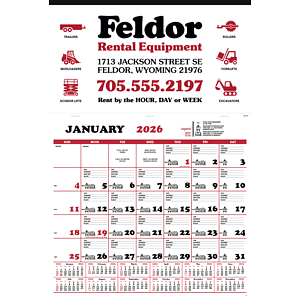 Skinner & Kennedy® Contractor's Apron Calendar