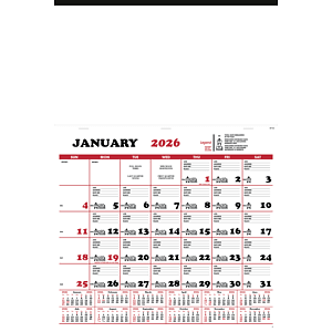 Skinner & Kennedy® Contractor's Apron Calendar