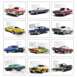 Triumph® Calendars Classic Muscle Cars Calendar