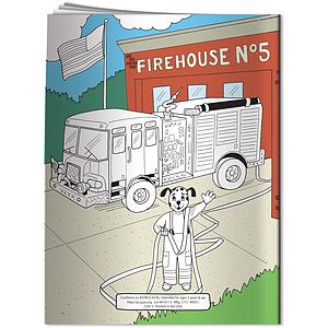 Coloring Book: Practice Fire Safety