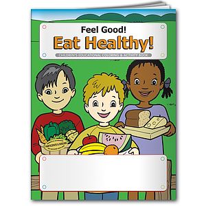 Coloring Book: Eat Right, Eat Healthy