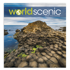 Triumph® Calendars World Scenic Calendar