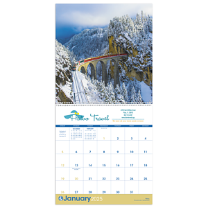 Triumph® Calendars World Scenic Calendar