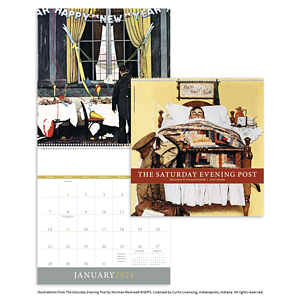 Triumph® Calendars The Saturday Evening Post Illustrations by Norman Rockwell Calendar
